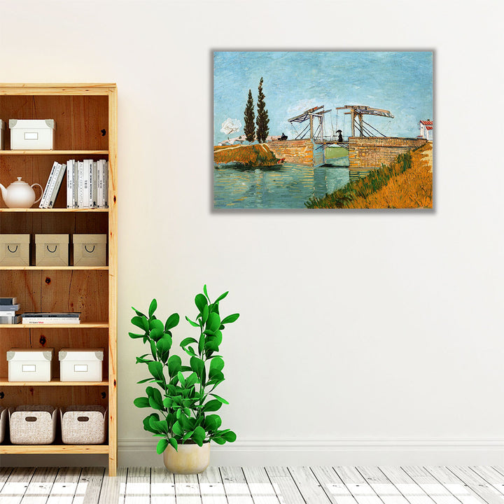 Langlois Bridge at Arles, 1888 - Canvas Print Wall Art