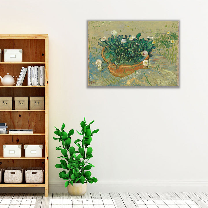 Daisies, Arles, 1888 - Canvas Print Wall Art