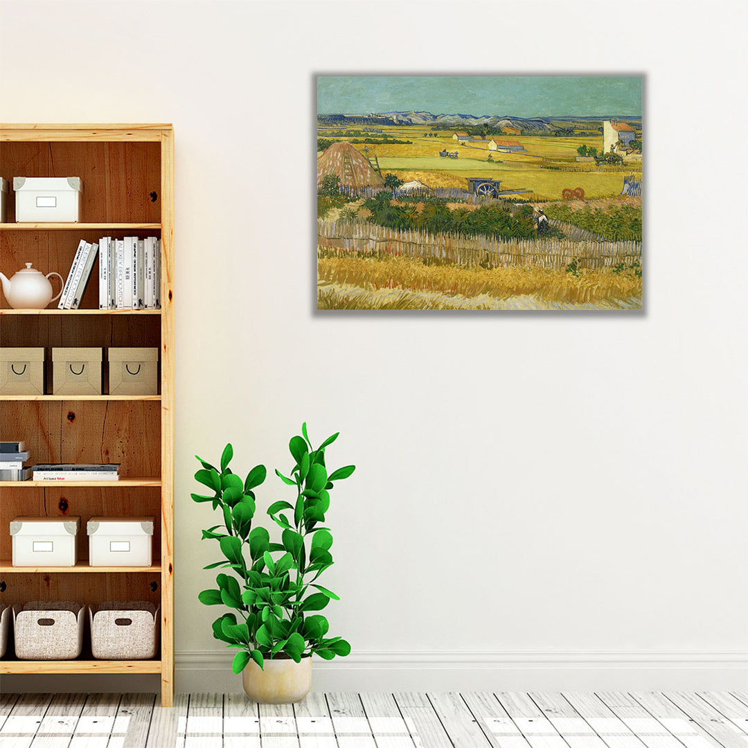 The harvest, 1888 - Canvas Print Wall Art
