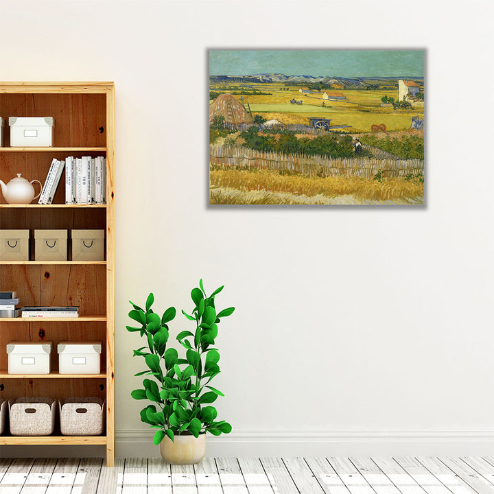 The harvest, 1888 - Canvas Print Wall Art