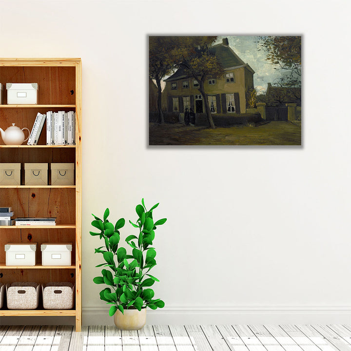 The vicarage at Nuenen, 1885 - Canvas Print Wall Art