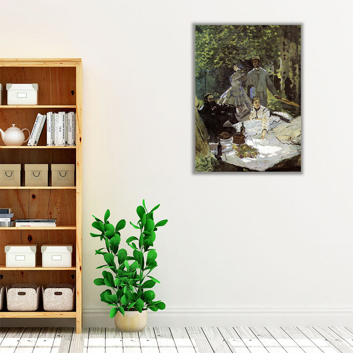 Luncheon on the Grass - Canvas Print Wall Art