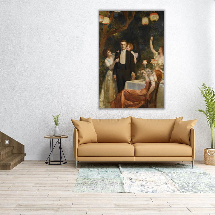 The Garden Of Armida - Canvas Print Wall Art